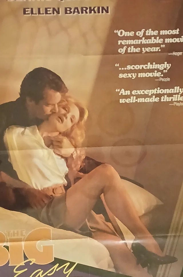 Actual The Big Easy — HBO Video promotional poster front photograph