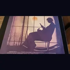 Actual The Color Purple — home-video promotional poster detail image 3