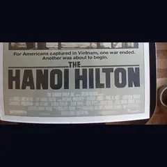 Actual The Hanoi Hilton — home-video promotional poster detail image 4