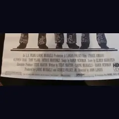 Actual Three Amigos — home-video promotional poster detail image 4