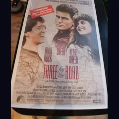 Actual Three for the Road — home-video promotional poster detail image 1