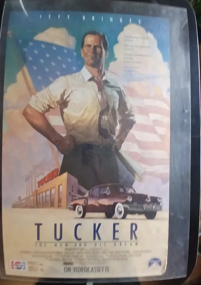 Actual Tucker: The Man and His Dream — home-video promotional poster front photograph