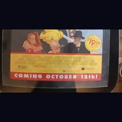 Actual Who Framed Roger Rabbit — home-video promotional poster detail image 4