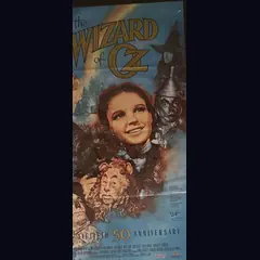 Actual The Wizard of Oz 50th Anniversary - home-video promotional poster detail image 1