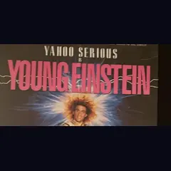 Actual Young Einstein - Warner Home Video promotional poster detail image 2