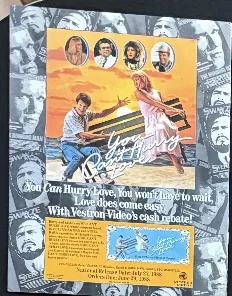 Actual Your Own Personal Video Shopper — Vestron cash rebate dealer sheet front photograph